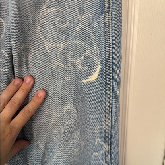 VTG Frederick’s of Hollywood Danger Clothing High Rise Denim Jeans Size 13/14 - Picture 7 of 14